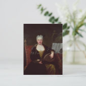 Portret van Faustina Bordoni, handelszanger Briefkaart (Staand voorkant)