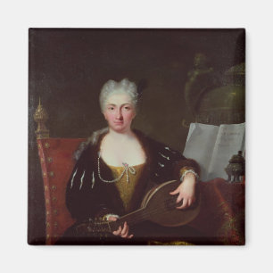 Portret van Faustina Bordoni, handelszanger Magneet