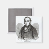 Portret van Feargus O'Connor Magneet (Voorkant / Achterkant)