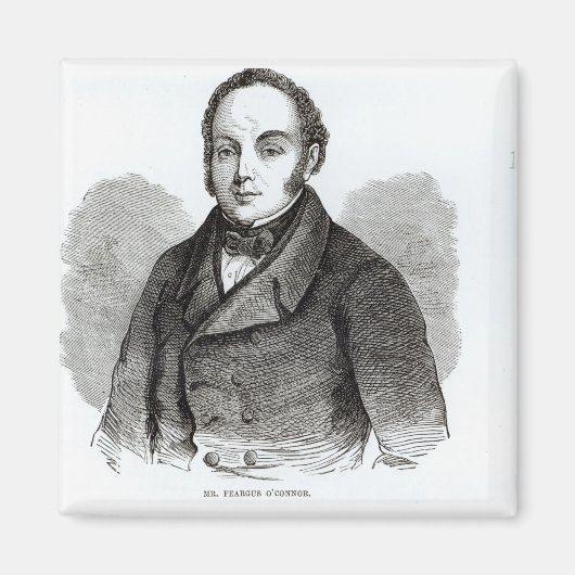 Portret van Feargus O'Connor Magneet (Voorkant)