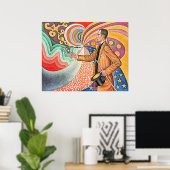 Portret van Felix Feneon Poster (Thuiskantoor)