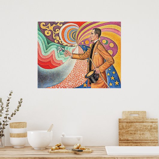 Portret van Felix Feneon Poster (Keuken)