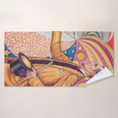 Portret van Felix Feneon, Signac Badhanddoek (Badhanddoek)