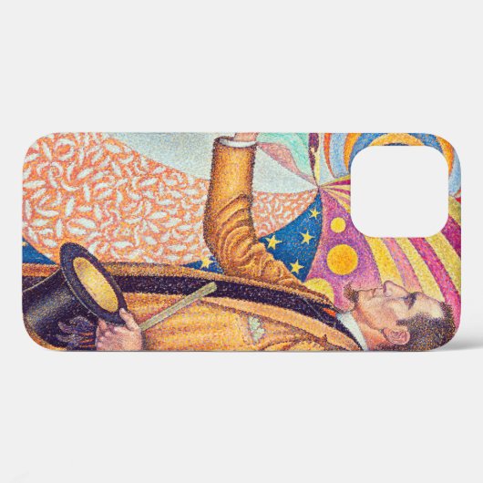 Portret van Felix Feneon, Signac Case-Mate iPhone Case (Achterkant (horizontaal))