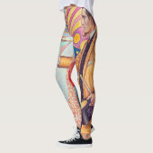 Portret van Felix Feneon, Signac Leggings (Links)