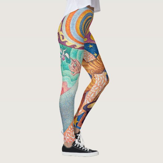 Portret van Felix Feneon, Signac Leggings (Rechts)