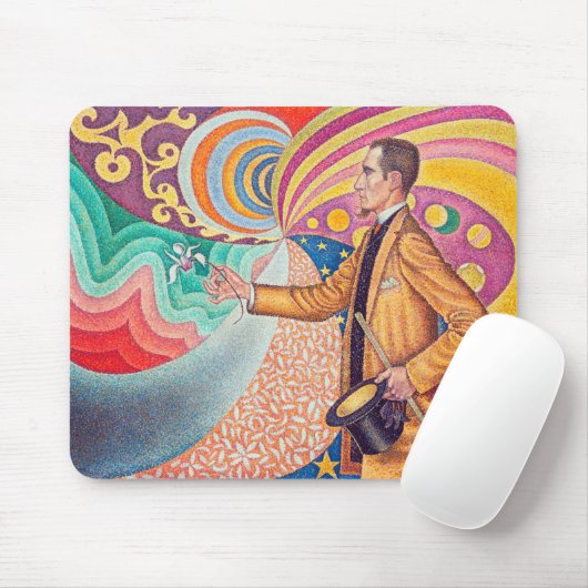 Portret van Felix Feneon, Signac Muismat (Met muis)