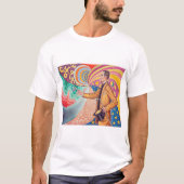 Portret van Felix Feneon, Signac T-shirt (Voorkant)