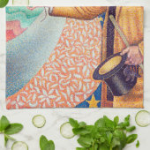 Portret van Felix Feneon, Signac Theedoek (Gevouwen)