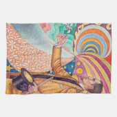 Portret van Felix Feneon, Signac Theedoek (Horizontaal)