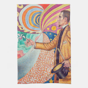 Portret van Felix Feneon, Signac Theedoek