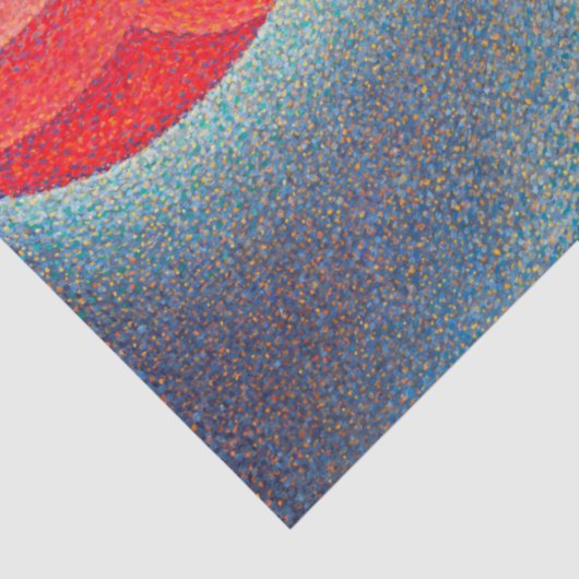 Portret van Felix Feneon, Signac Tissuepapier (Detail)