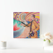 Portret van Felix Feneon, Signac Vierkante Klok (Huis)