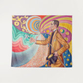 Portret van Felix Feneon, Signac Wandkleed (Voorkant (horizontaal))