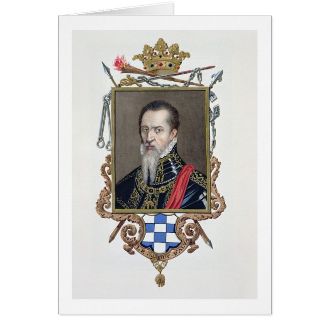 Portret van Ferdinand Alvarez de Toledo Duke van A (Voorkant)