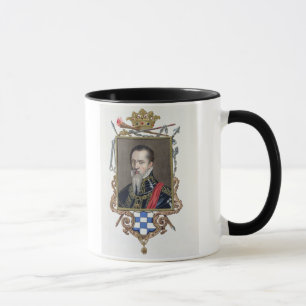 Portret van Ferdinand Alvarez de Toledo Duke van A Mok