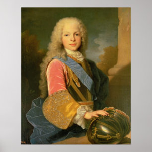 Portret van Ferdinand de Bourbon Poster