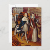 Portret van Ferdinand I en zijn nicht Briefkaart (Voorkant / Achterkant)