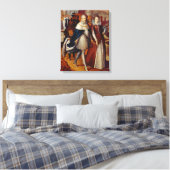 Portret van Ferdinand I en zijn nicht Canvas Afdruk (Insitu (Slaapkamer))