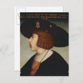 Portret van Ferdinand I, Heilige Romeinse keizer Briefkaart (Voorkant / Achterkant)