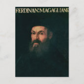 Portret van Ferdinand Magellan Briefkaart (Voorkant)