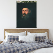 Portret van Ferdinand Magellan Canvas Afdruk (Insitu (Slaapkamer))