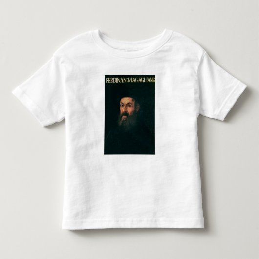 Portret van Ferdinand Magellan Kinder Shirts (Voorkant)