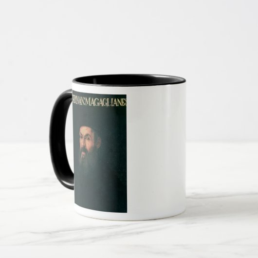 Portret van Ferdinand Magellan Mok (Voorkant links)
