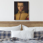 Portret van Ferdinando de' Medici Canvas Afdruk (Insitu (Slaapkamer))