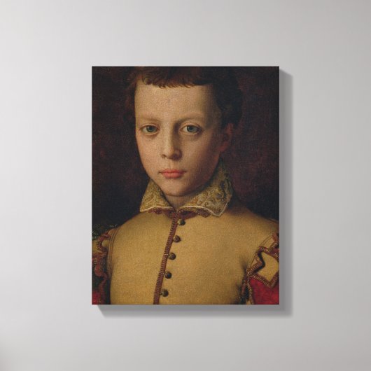 Portret van Ferdinando de' Medici Canvas Afdruk (Voorkant)