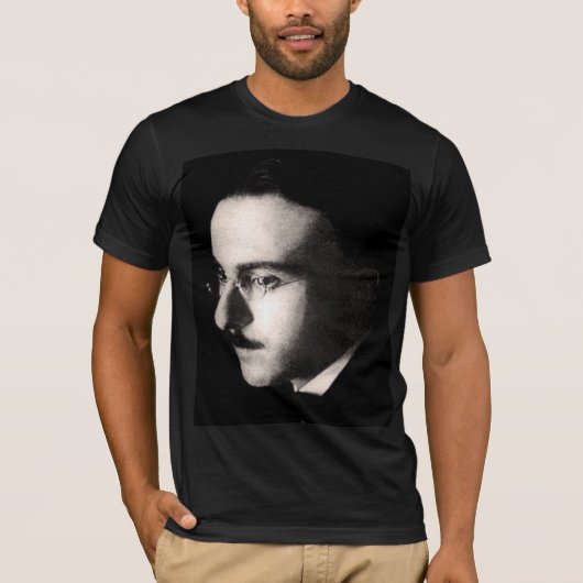 PORTRET VAN FERNANDO PESSOA: DE ICONISCHE LISSABON T-SHIRT (Voorkant)