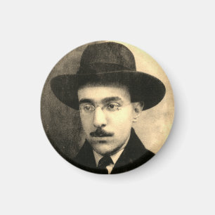 Portret van Fernando Pessoa Magneet