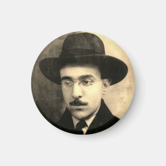 Portret van Fernando Pessoa Magneet (Voorkant)