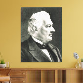 Portret van Fillmore Millard Canvas Afdruk (Insitu (Woonkamer))