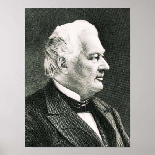 Portret van Fillmore Millard Poster (Voorkant)