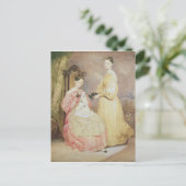 Portret van Florence Nightingale en haar Briefkaart (Staand voorkant)
