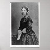 Portret van Florence Nightingale Poster (Voorkant)