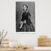Portret van Florence Nightingale Poster (Keuken)