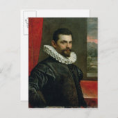 Portret van Francesco Bassano Briefkaart (Voorkant / Achterkant)