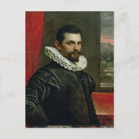 Portret van Francesco Bassano Briefkaart (Voorkant)