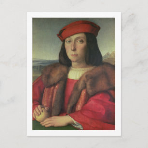 Portret van Francesco della Rovere, hertog van Urb Briefkaart