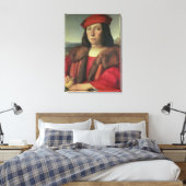 Portret van Francesco della Rovere, hertog van Urb Canvas Afdruk (Insitu (Slaapkamer))