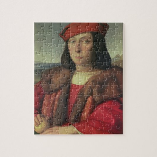 Portret van Francesco della Rovere, hertog van Urb Legpuzzel (Verticaal)