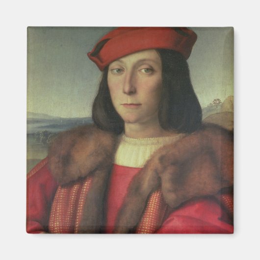 Portret van Francesco della Rovere, hertog van Urb Magneet (Voorkant)
