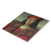 Portret van Francesco della Rovere, hertog van Urb Tegeltje (Zijkant)