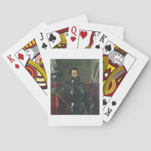 Portret van Francesco Maria Della Rovere, hertog v Pokerkaarten