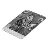 Portret van Francis Bacon (1561-1626) Magneet (Linkerzijde)