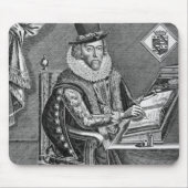 Portret van Francis Bacon (1561-1626) Muismat (Voorkant)