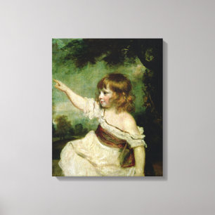 Portret van Francis George Hare, oudste zoon van F Canvas Afdruk