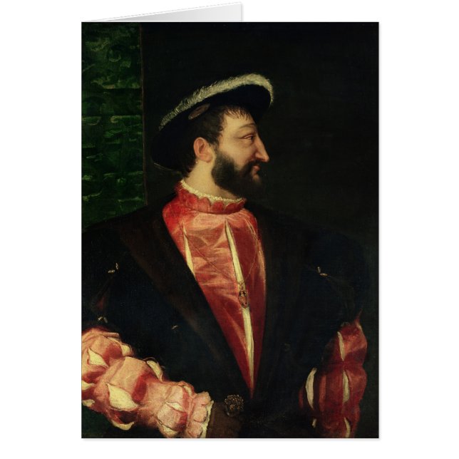 Portret van Francis I 1538 (Voorkant)